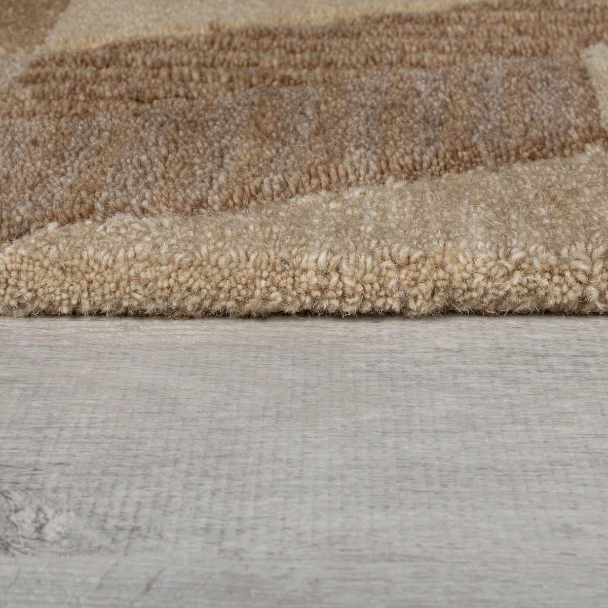 WOLLTEPPICH 60/230 cm ASHER Naturfarben  - Naturfarben, KONVENTIONELL, Textil (60/230cm)