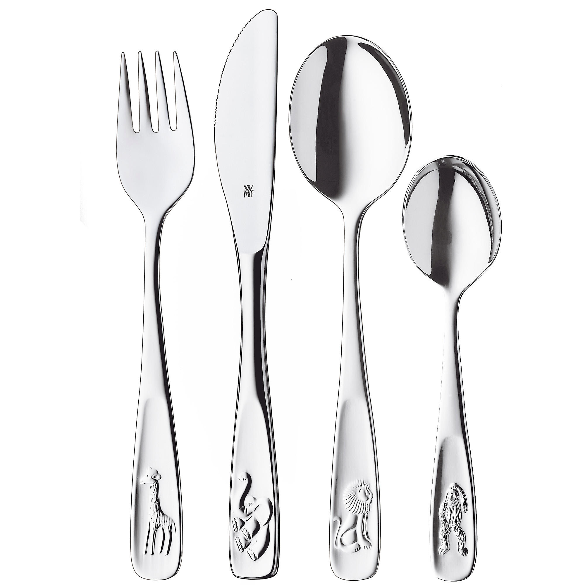 KINDERBESTECK 4-teilig  - Basics, Metall - WMF