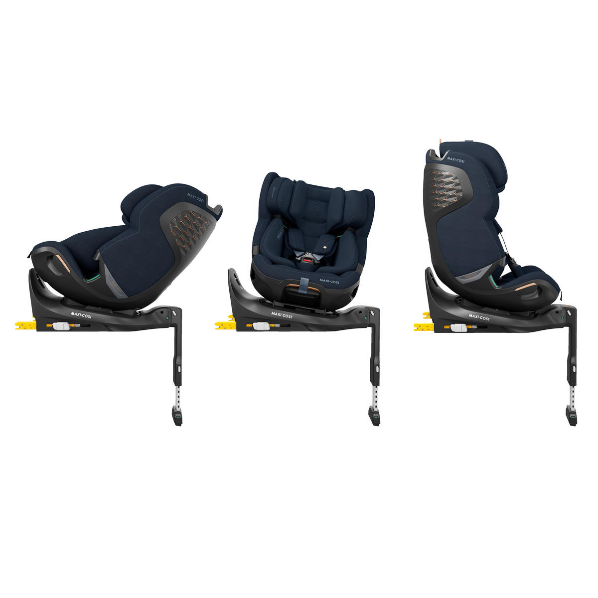 BAKÅTVÄND BILBARNSTOL Emerald 360 Pro  - mörkblå, Basics, metall/textil (43/65/58cm) - Maxi Cosi Pro