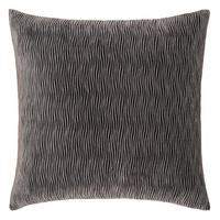 KISSENHÜLLE Wave 50/50 cm  - Titanfarben, Basics, Textil (50/50cm) - Novel