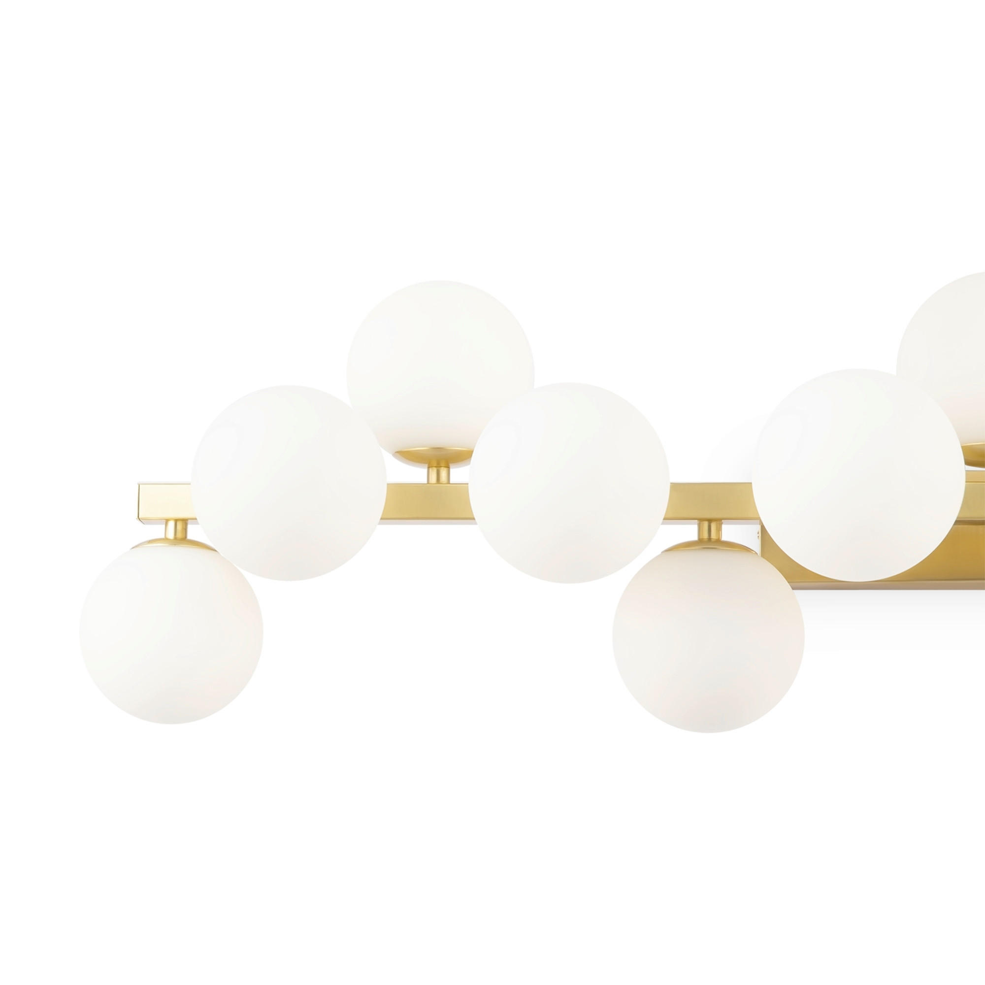WANDLEUCHTE Modern   - Goldfarben/Weiß, Trend, Glas/Metall (24/95/23cm) - MAYTONI