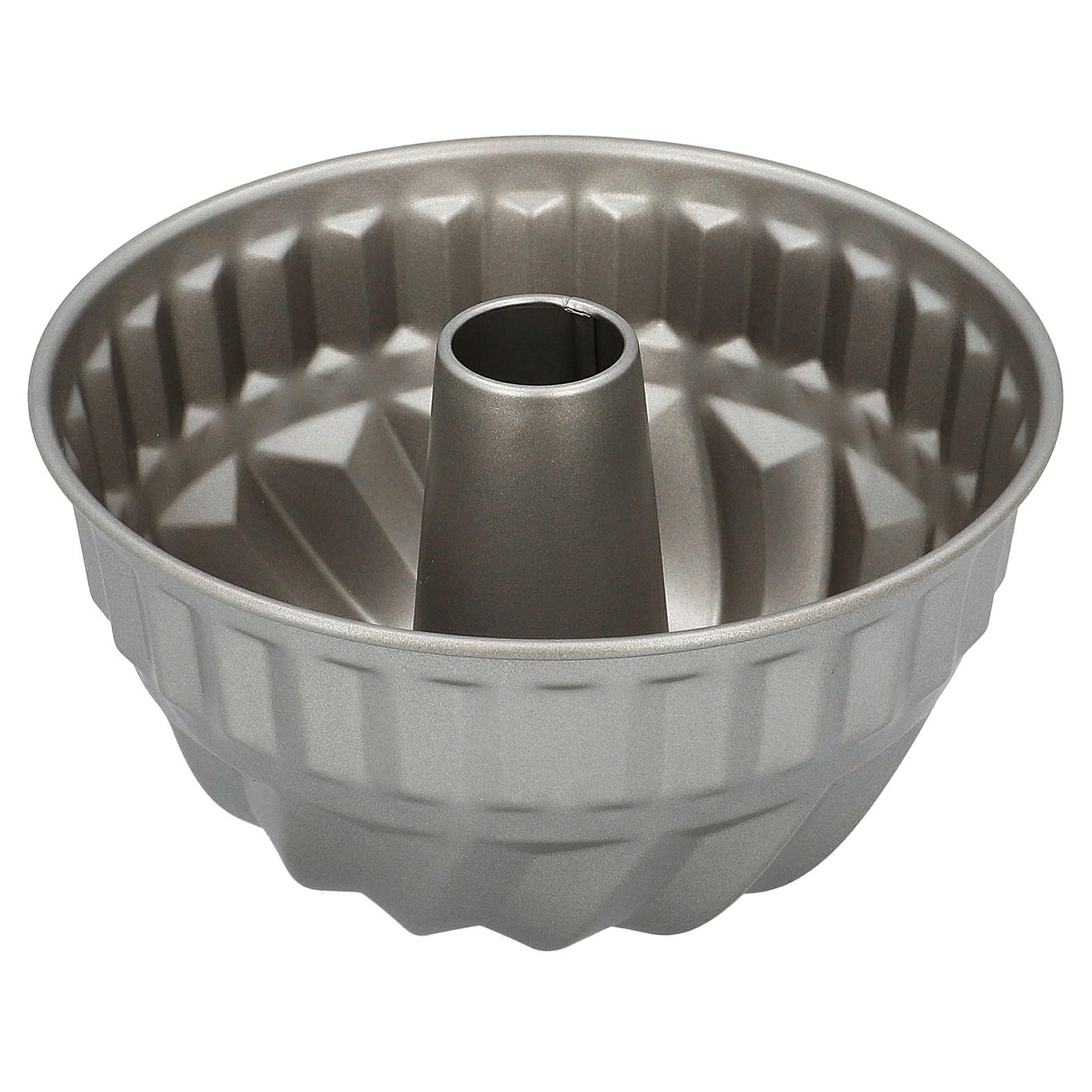 GUGELHUPFFORM  - Silberfarben, KONVENTIONELL, Metall (16/8,5/16cm) - Birkmann