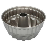 GUGELHUPFFORM  - Silberfarben, KONVENTIONELL, Metall (16/8,5/16cm) - Birkmann