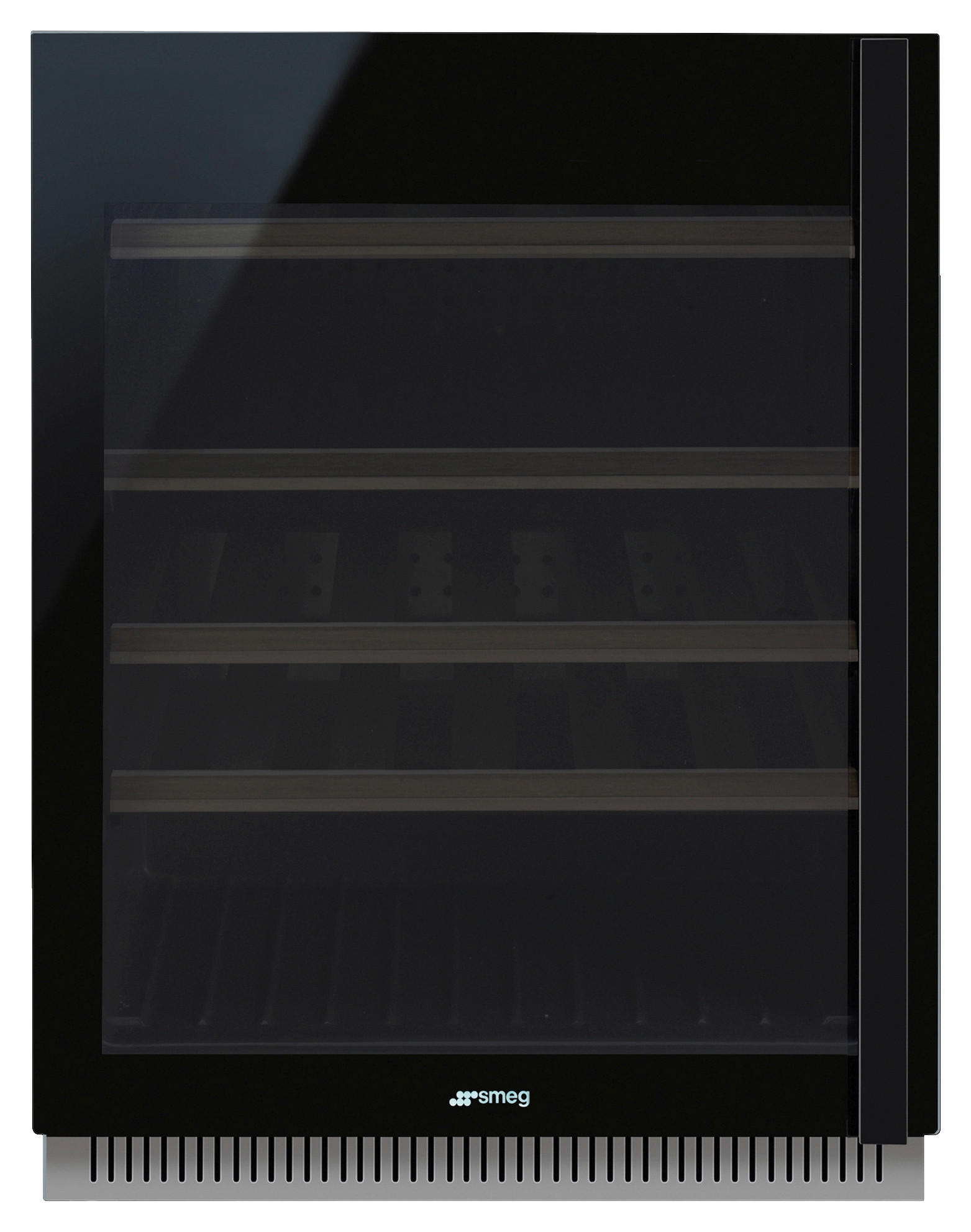 WEINKÜHLSCHRANK CVI638LN3  - Schwarz/Kupferfarben, Basics, Glas/Metall (59,5/82-87/56,6cm) - SMEG