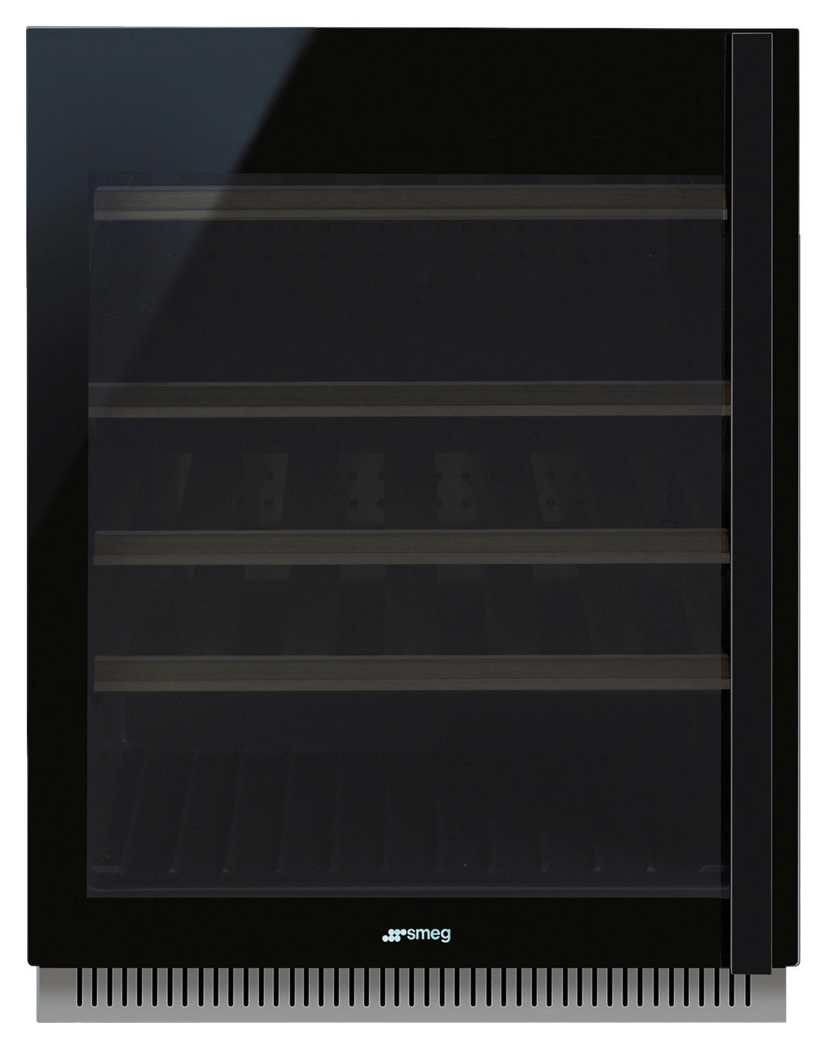 WEINKÜHLSCHRANK CVI638LN3  - Schwarz/Kupferfarben, Basics, Glas/Metall (59,5/82-87/56,6cm) - SMEG