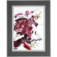 METALLBILD 50,7/65,7 cm  - Silberfarben/Multicolor, Design, Holzwerkstoff/Metall (50,7/65,7cm) - Monee