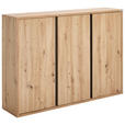 HÄNGESCHUHSCHRANK 134,9/96/33,8 cm  - Anthrazit/Eiche Artisan, KONVENTIONELL, Holzwerkstoff (134,9/96/33,8cm) - Xora
