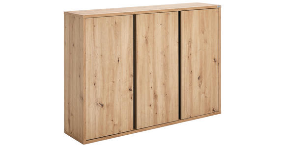 HÄNGESCHUHSCHRANK 134,9/96/33,8 cm - Anthrazit/Eiche Artisan, KONVENTIONELL, Holzwerkstoff (134,9/96/33,8cm) - Xora