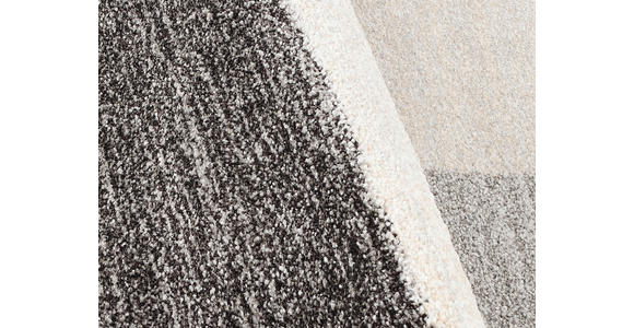 WEBTEPPICH 65/130 cm Palazzo Bloc Grau  - Grau, Design, Textil (65/130cm) - Novel