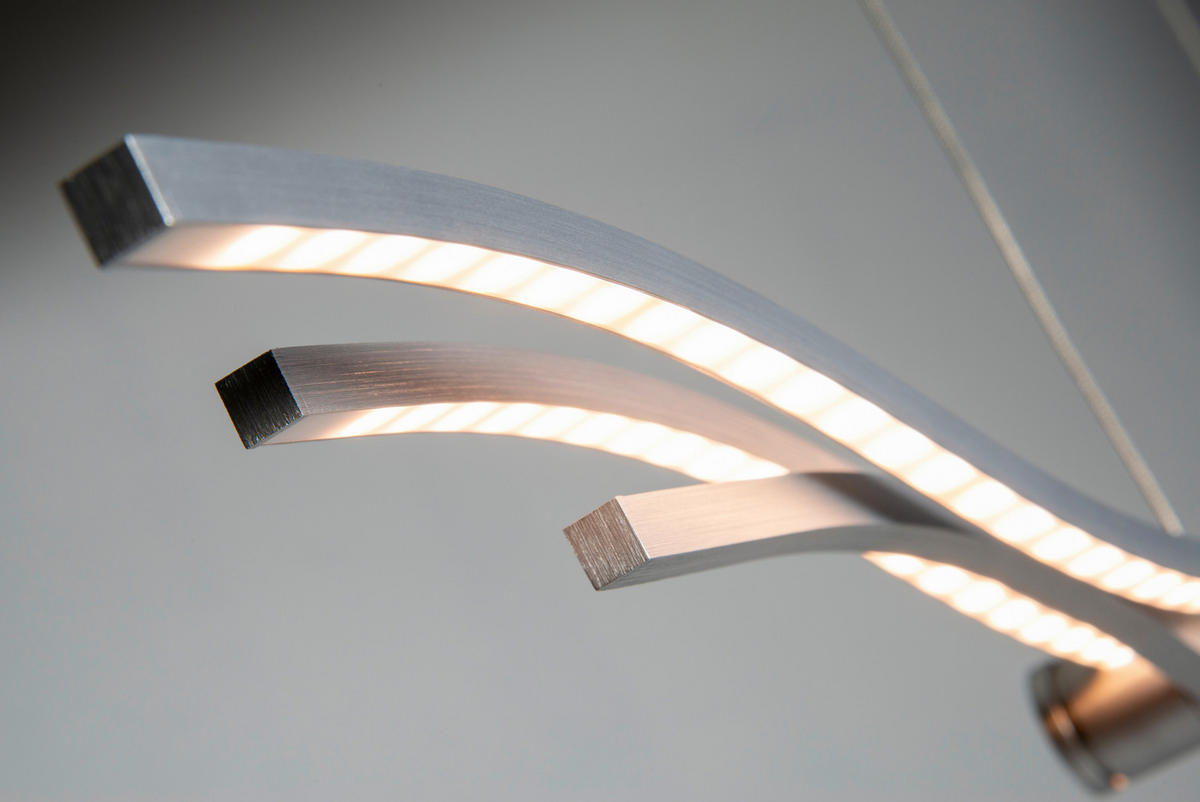 LED-HÄNGELEUCHTE  - Design, Metall (120,0/max.165 cm/10,0cm)