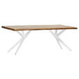 TISCHPLATTE      - Naturfarben, Design, Holz (220/100/5cm) - Landscape