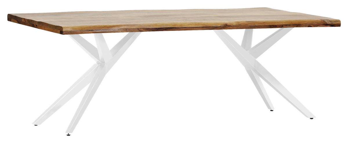 TISCHPLATTE Naturfarben   - Naturfarben, Design, Holz (220/100/5cm) - Landscape