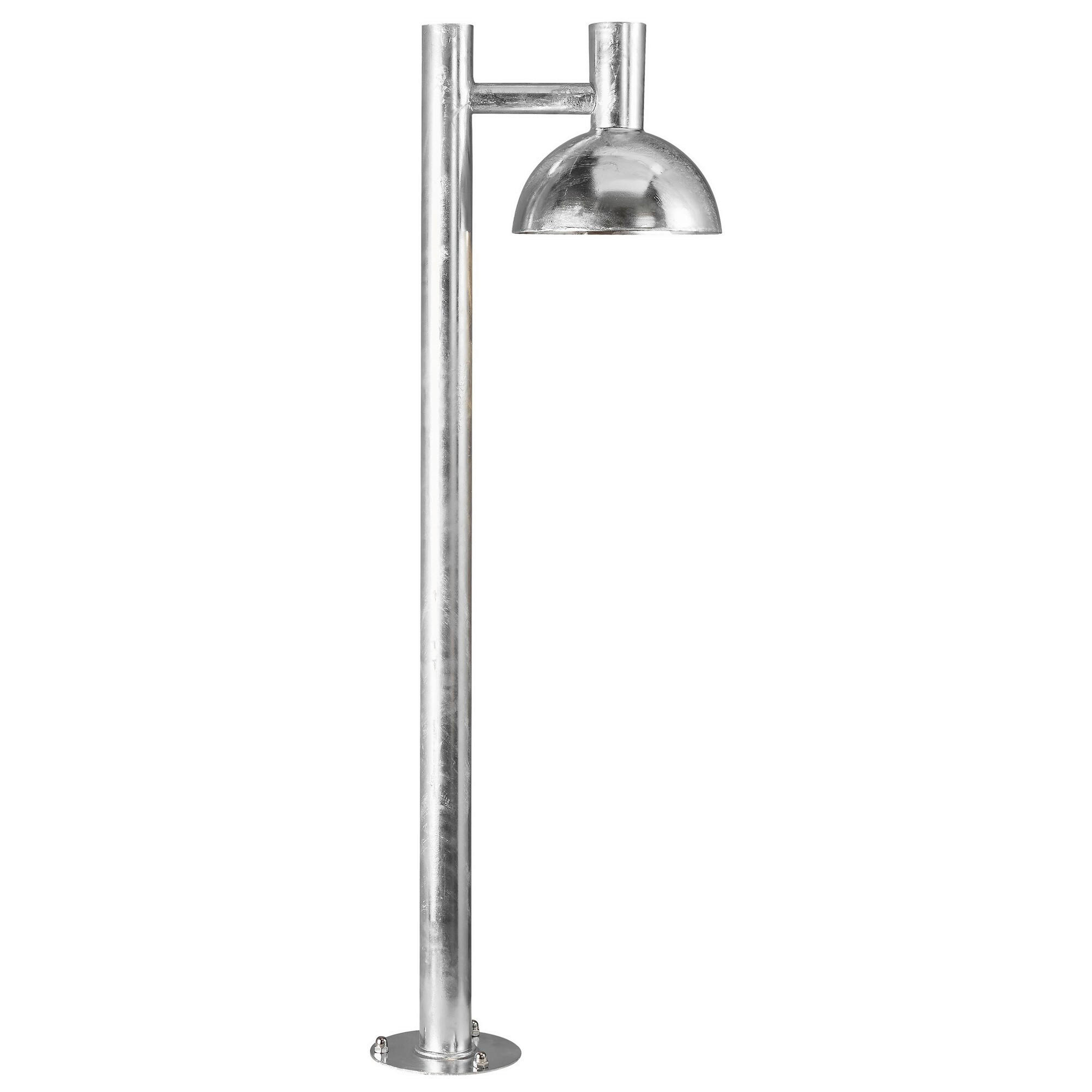AUßENSTEHLEUCHTE 32,5/100 cm   - Zinkfarben, KONVENTIONELL, Metall (32,5/100cm) - Nordlux