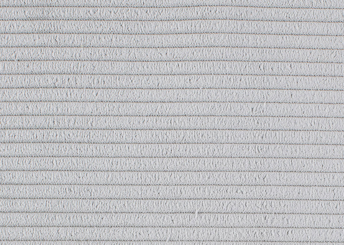 BIG SOFFA i tunn manchester ljusgrå  - ljusgrå/svart, Klassisk, trä/textil (280/67/120cm) - MID.YOU