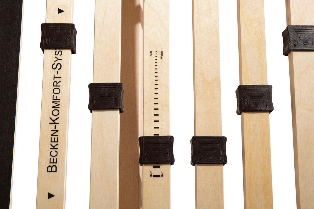 LATTENROST 120/200 cm Birke, Buche  - Naturfarben/Braun, Basics, Holz (120/200cm) - Sembella