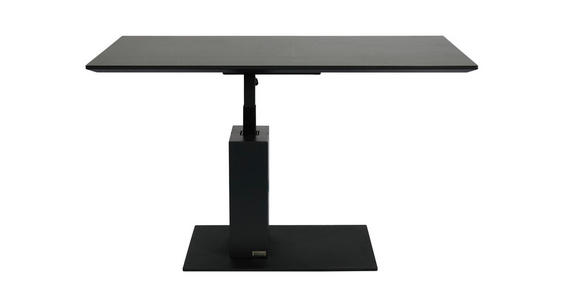 COUCHTISCH in Metall, Keramik, Holzwerkstoff 110/59/47-66 cm  - Anthrazit/Schwarz, Design, Keramik/Holzwerkstoff (110/59/47-66cm) - Dieter Knoll