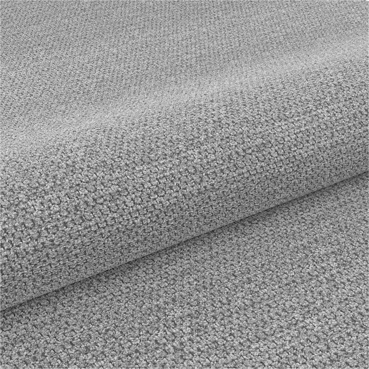 Canapea Extensibilă, lemn, plastic, textil, gri deschis - gri deschis, Trend, plastic/lemn (205/72/100cm)