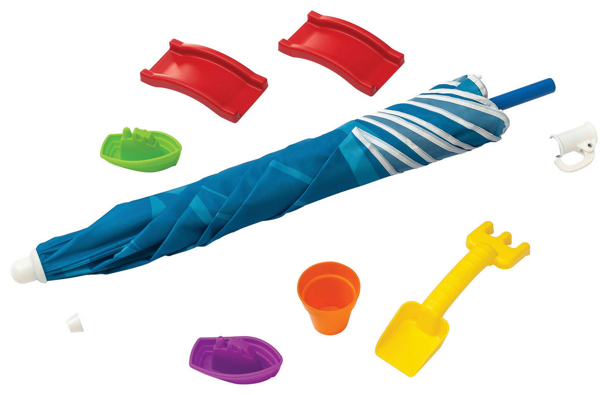 SAND- UND WASSERTISCH 850900 Kunststoff Blau, Grün  - Blau/Grün, MODERN, Kunststoff (108/58,5/61cm) - Ambia Garden