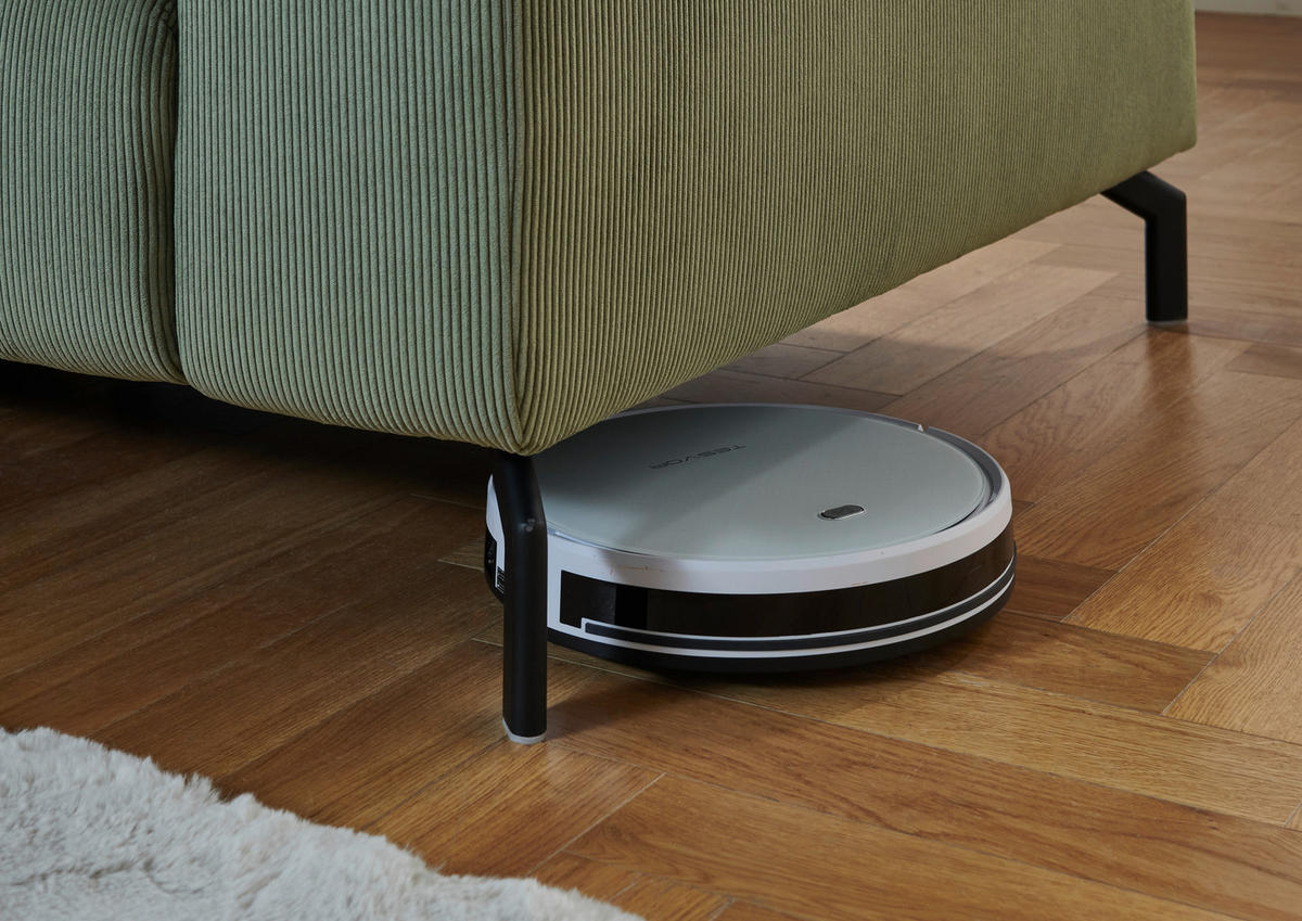 ECKSOFA Waldgrün Cord  - Waldgrün/Schwarz, Design, Textil/Metall (214/261cm) - Beldomo Style