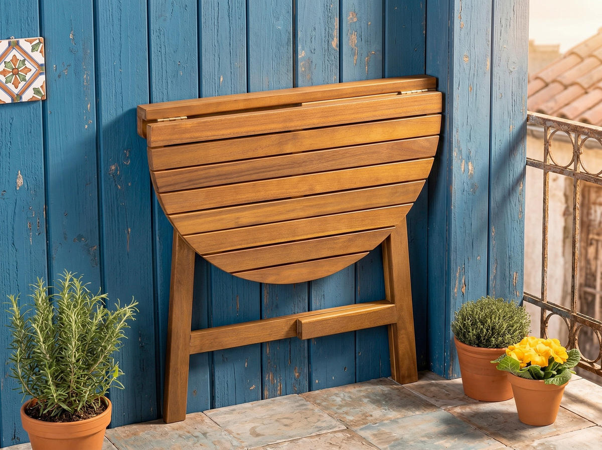 ZÁHRADNÝ STÔL, drevo, 70/45/75 cm - farba akácie, Basics, drevo (70/45/75cm) - Prestige Home