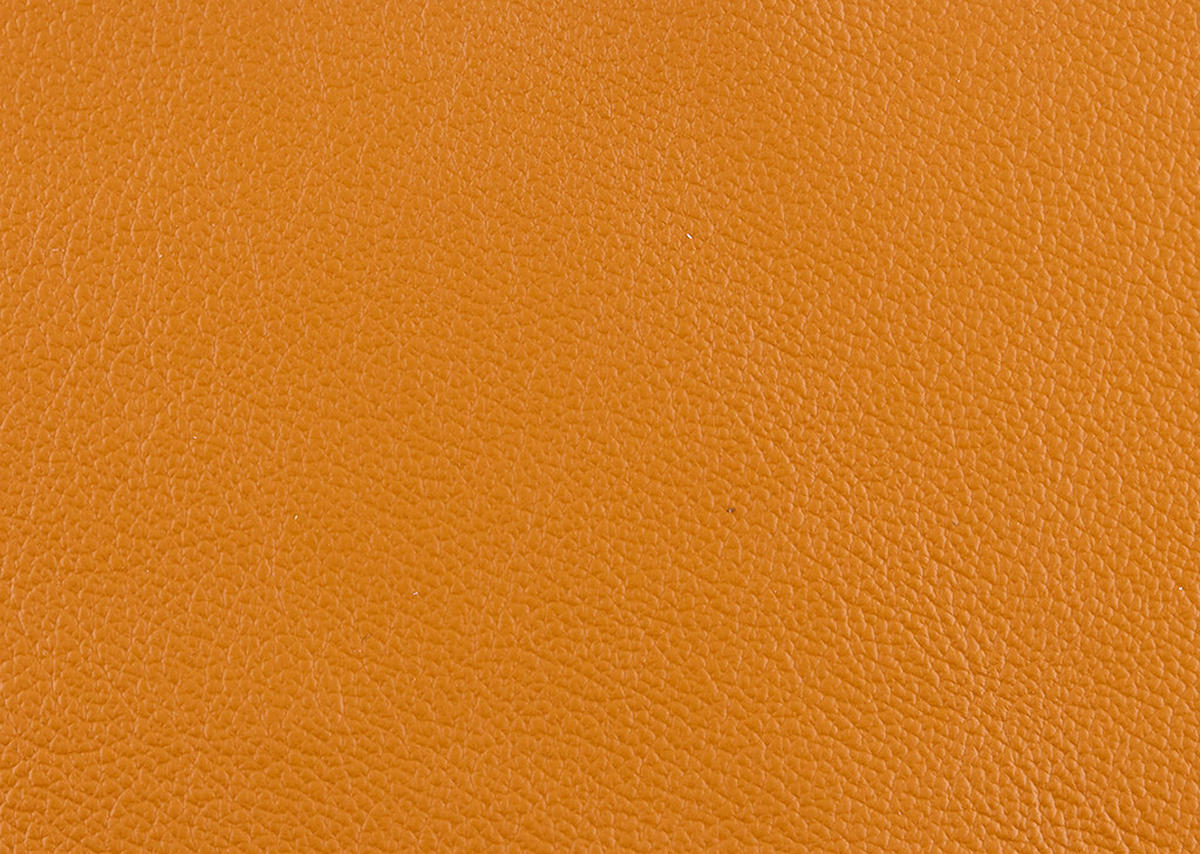 RELAXSESSEL Leder Orange  - Schwarz/Orange, Design, Leder/Metall (75/106/88cm) - Dieter Knoll