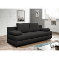 KANAPÉÁGY antracit  - fekete/antracit, Design, műanyag/textil (200/88/87cm) - P & B
