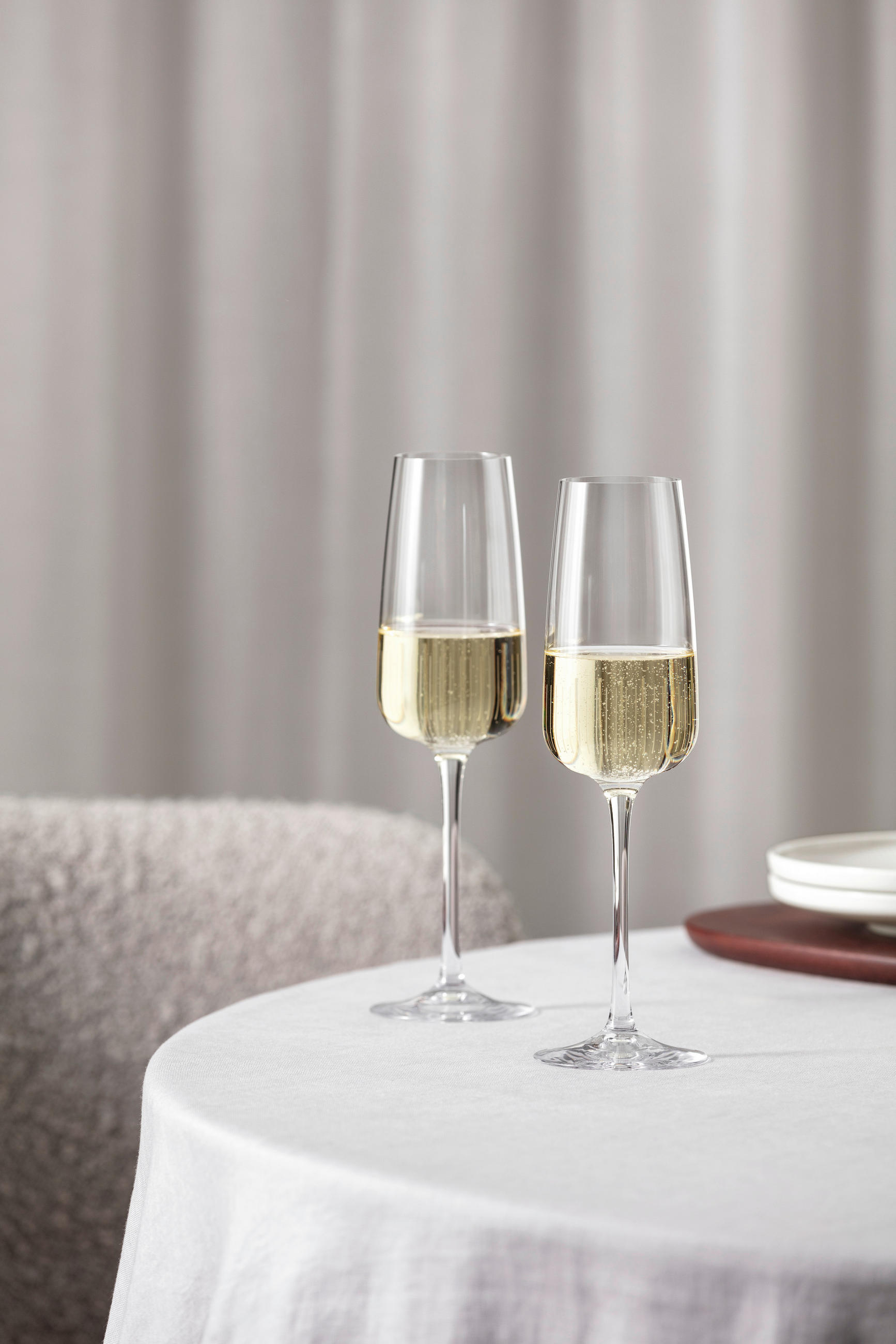 CHAMPAGNERGLAS 4-teilig   - Klar, KONVENTIONELL, Glas (7,2/7,2/24,0cm) - Villeroy & Boch