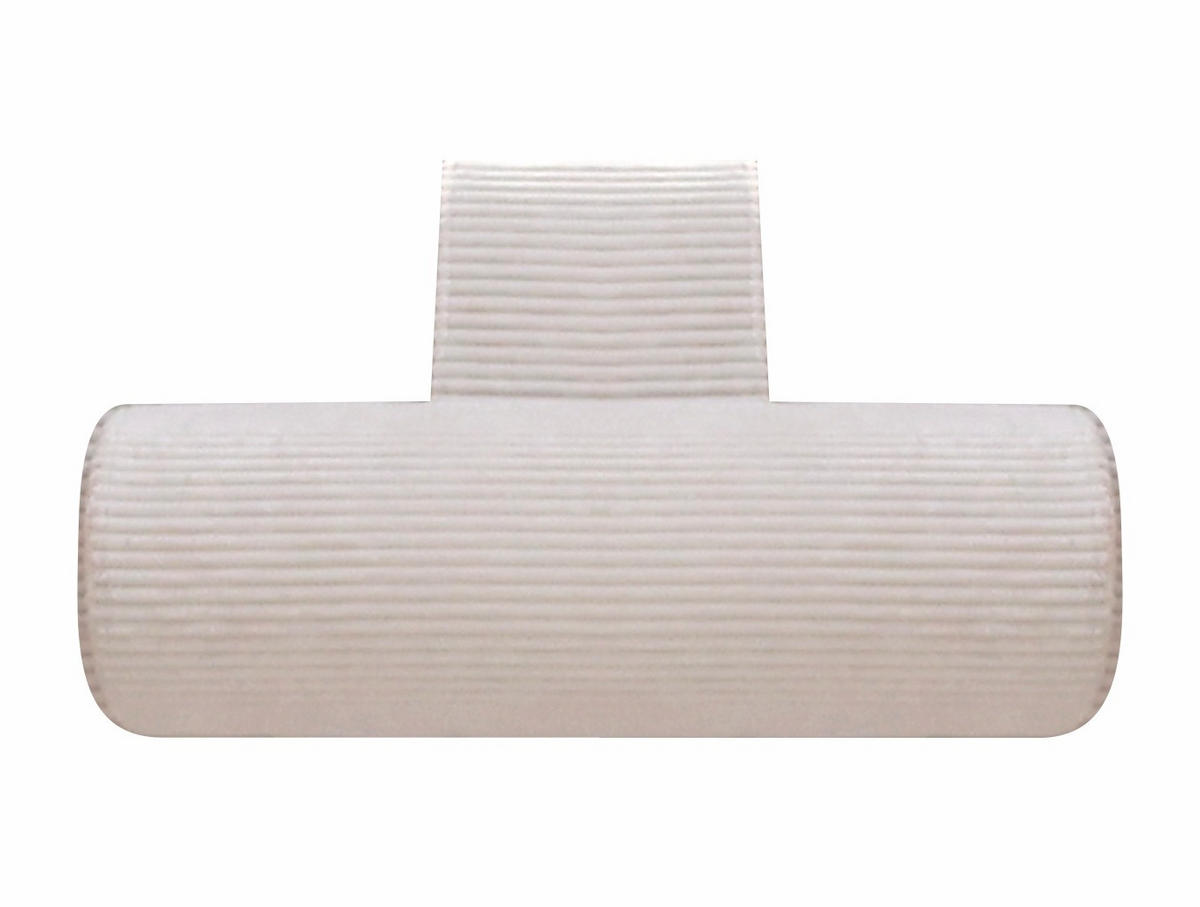 NACKKUDDE TILL HUVUDGAVEL  - cremefärgad, Klassisk, textil (62/20cm) - Best Price