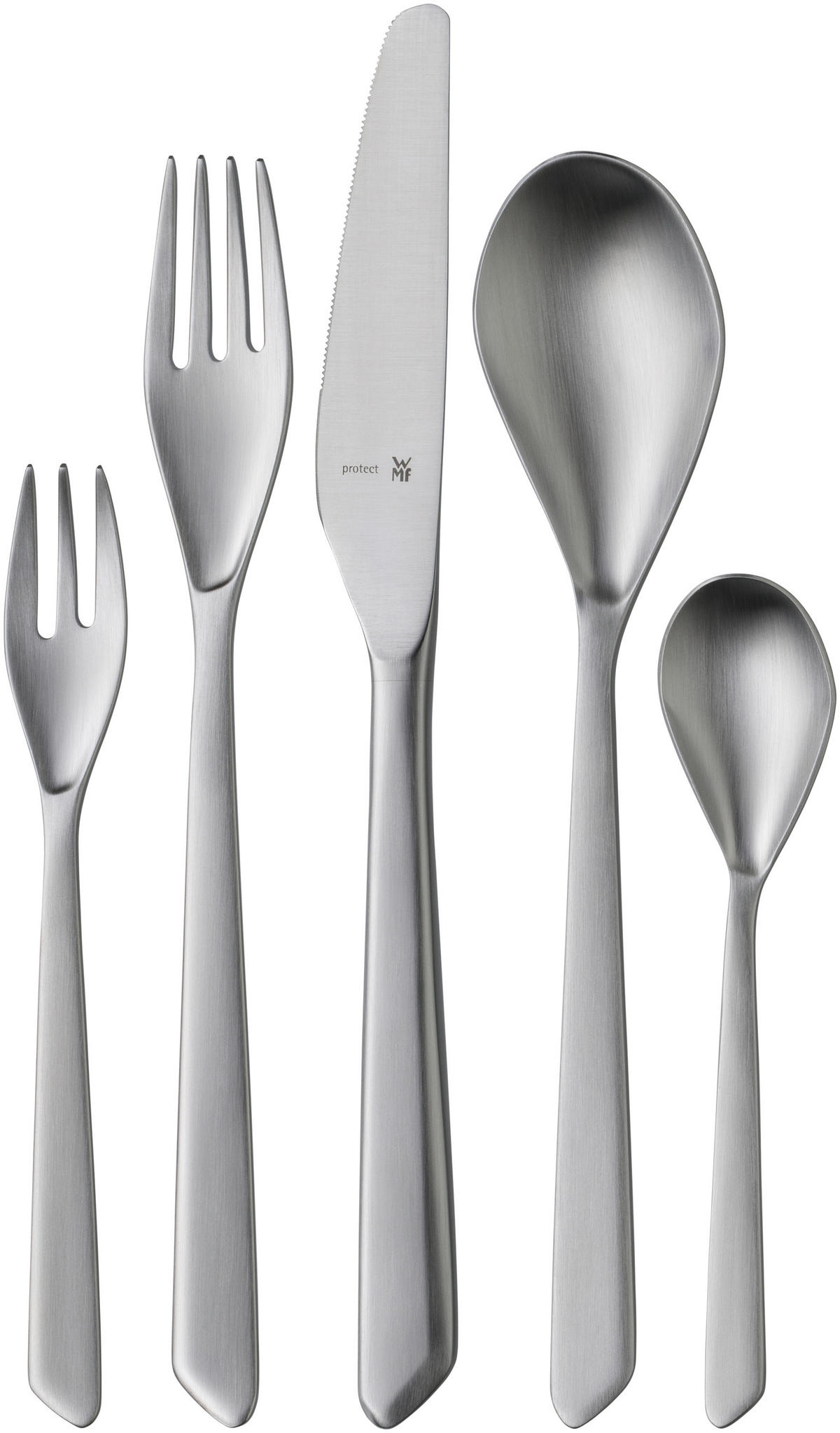 BESTECKSET  30-teilig  - Grau, Basics, Metall (43/26,5/55cm) - WMF