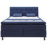 BOXSPRINGBETT 160/200 cm in Blau - Blau/Grau, KONVENTIONELL, Holz/Textil (160/200cm) - Elegando BOXSPRINGBETT 160/200 cm in Blau - Blau/Grau, KONVENTIONELL, Holz/Textil (160/200cm) - Elegando