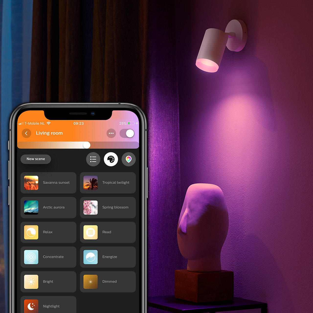 LED-STRAHLER Hue White Color Fugato   - Weiß, Design, Metall (15,3/8,2/8,2cm) - Philips HUE