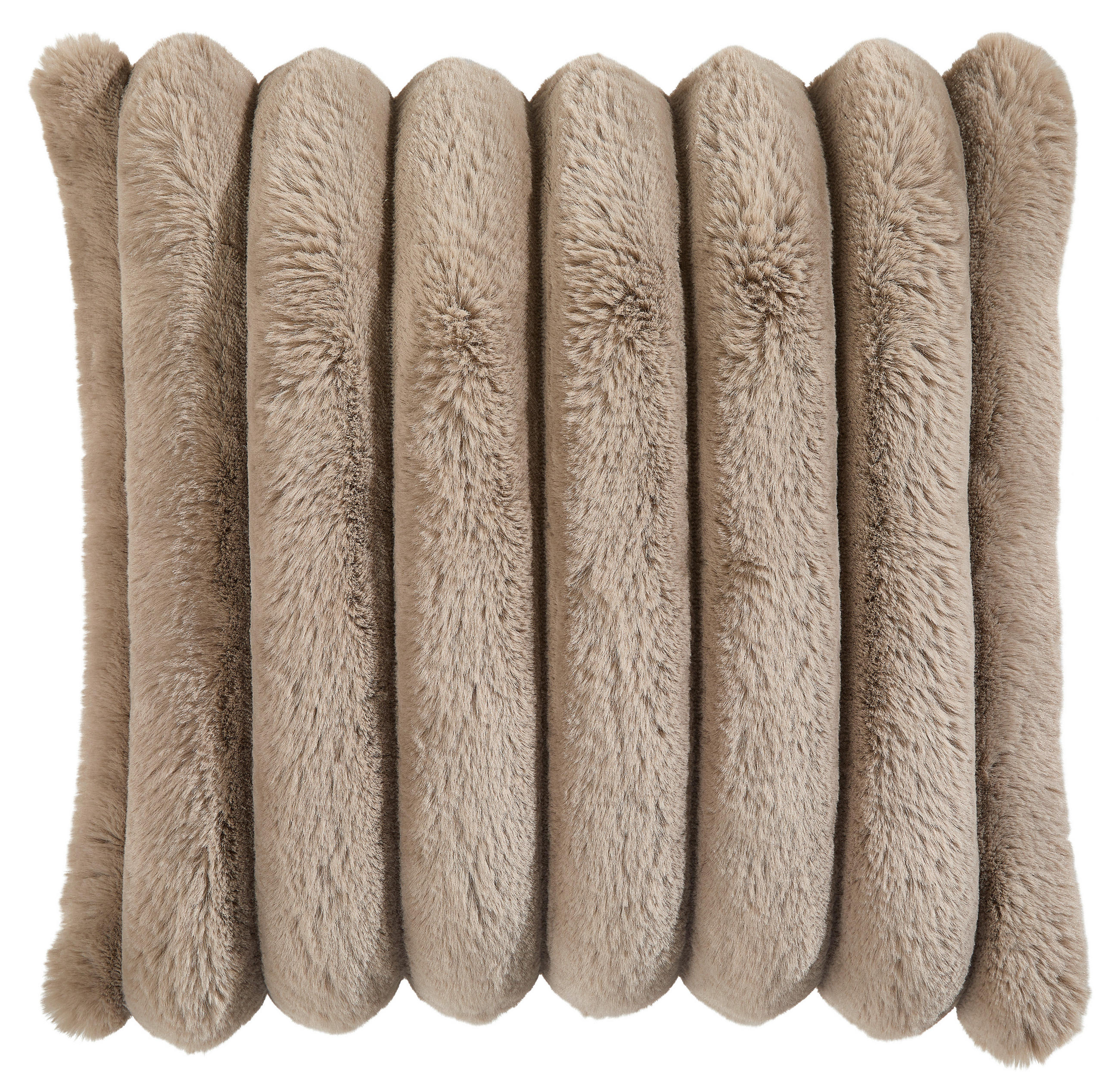 POTAH NA POLŠTÁŘ Z KOŽEŠINY 48/48 cm - textil (48/48cm) - Novel