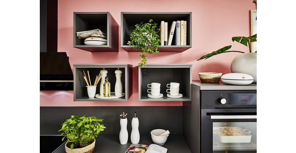 EINBAUKÜCHE - Rot, Design, Holzwerkstoff - Dieter Knoll