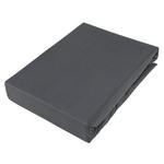BOXSPRING-SPANNLEINTUCH 90/220 cm Jersey  - Anthrazit, KONVENTIONELL, Textil (90/220cm) - Novel