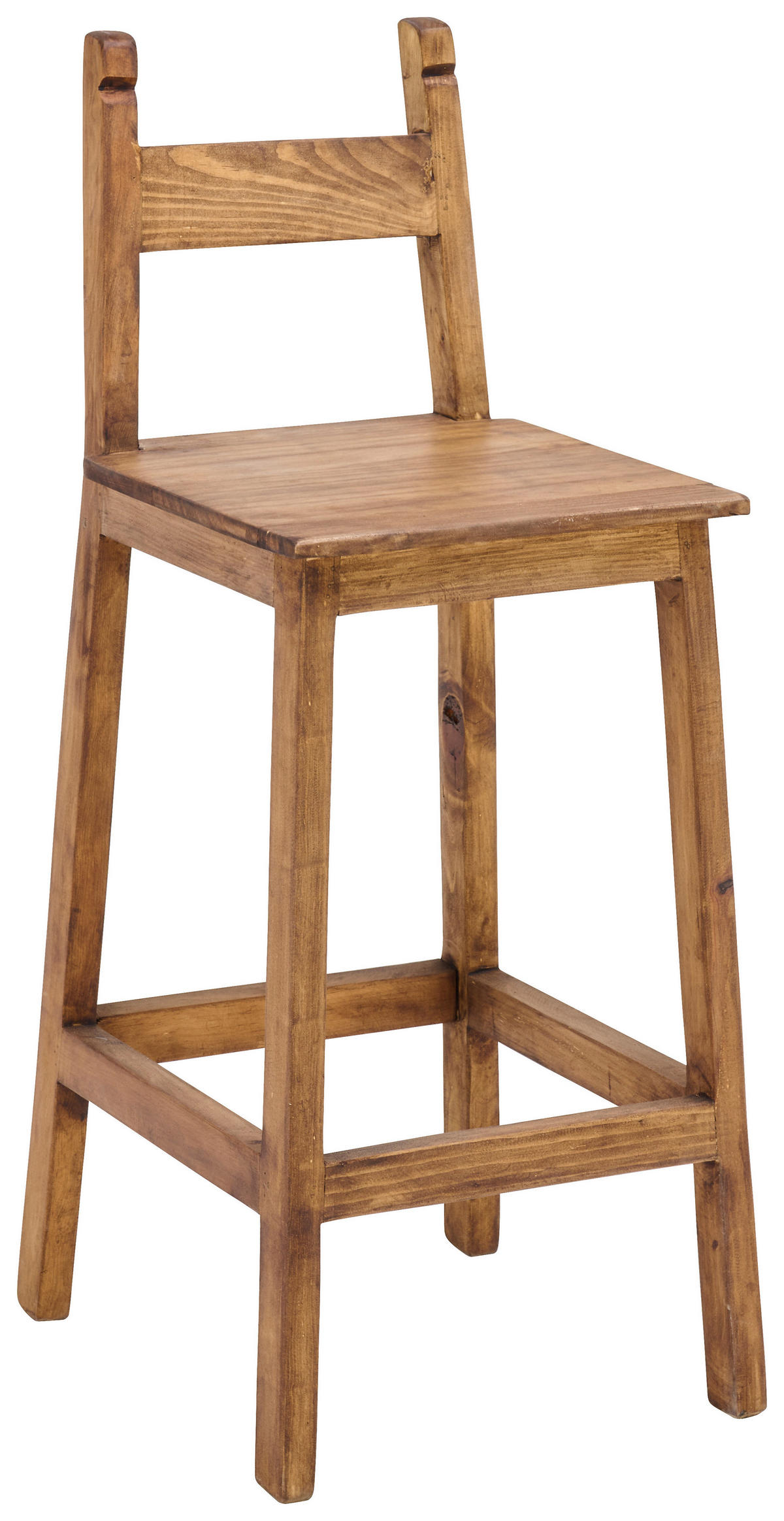 Scaun De Bar din lemn, culoare coconar - culoare coconar, Lifestyle, lemn (40/100/45cm) - Landscape