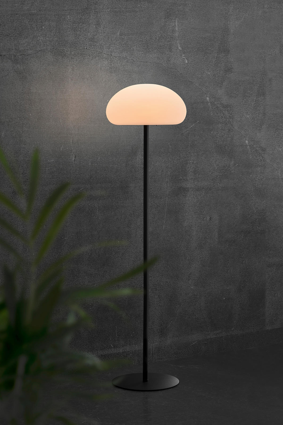 LED-STEHLEUCHTE 34/126 cm   - Schwarz/Weiß, Design, Kunststoff/Metall (34/126cm) - Nordlux