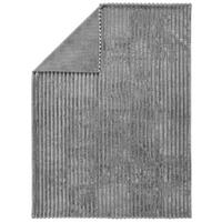 DEKA KRZNENA 150/200 cm  ZUZANA  - antracit, Konvencionalno, tekstil (150/200cm) - Novel