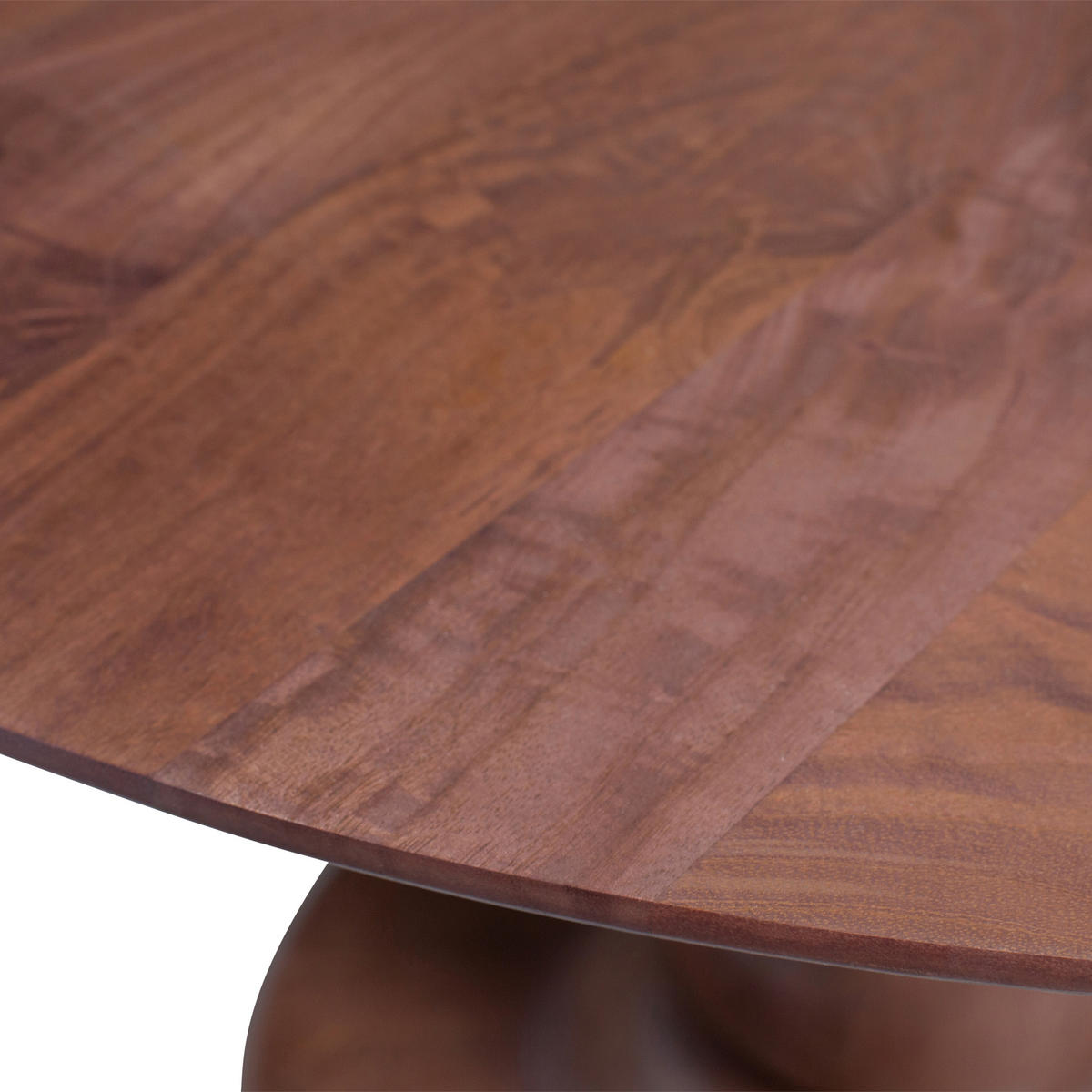 ESSTISCH in Holz 120/120/75 cm  - Walnussfarben, Design, Holz (120/120/75cm) - Livetastic