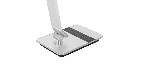 SCHREIBTISCHLEUCHTE - Alufarben, LIFESTYLE, Kunststoff/Metall (12,1/17,9/33cm) - Novel