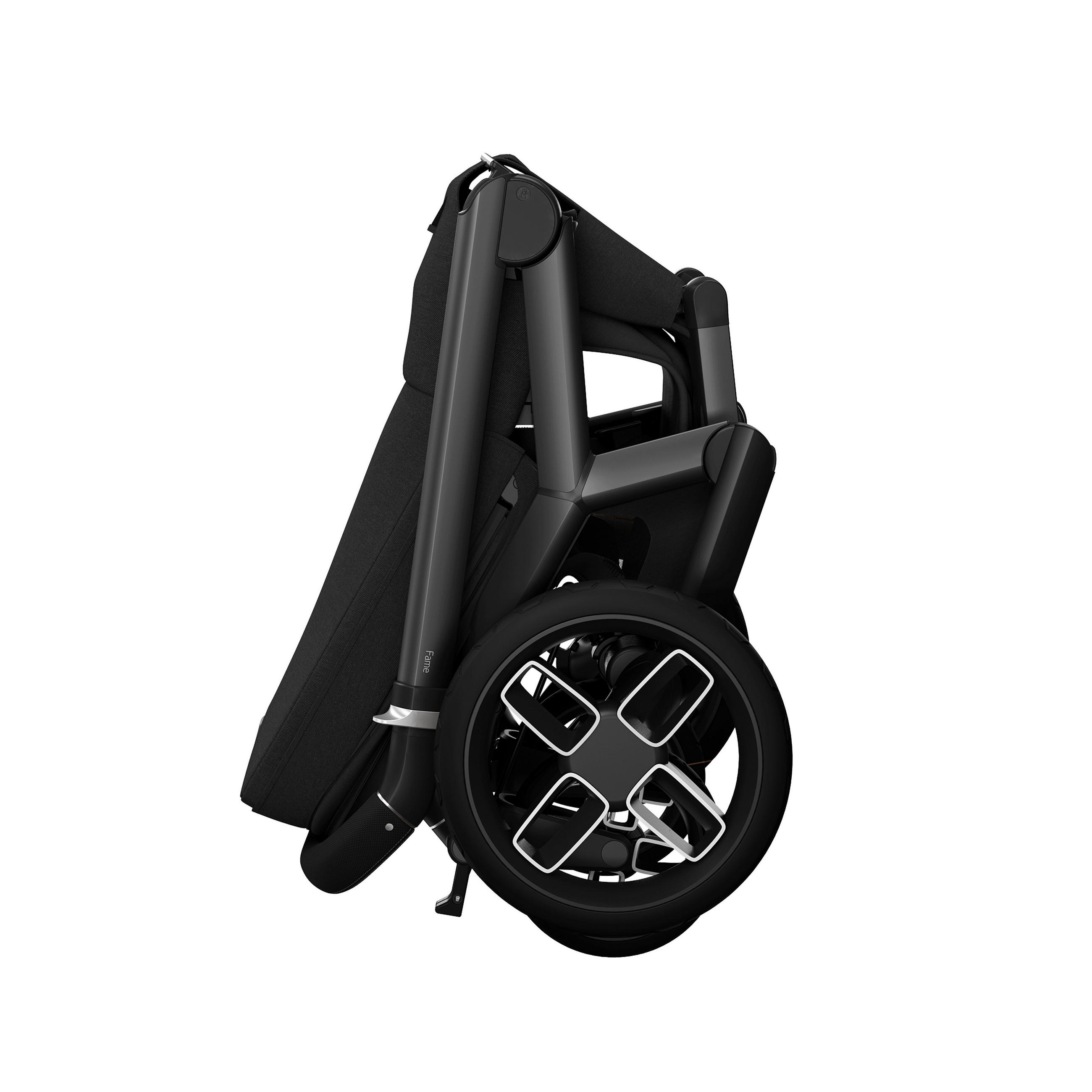 KINDERWAGEN  Fame  Twillic Black  - Graphitfarben/Schwarz, Basics, Kunststoff/Textil (61.5/110/95,5cm) - Maxi-Cosi