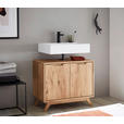 WASCHBECKENUNTERSCHRANK 70/60/40 cm  - Wildeiche, Basics, Holz (70/60/40cm) - Linea Natura