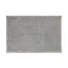 FUßMATTE 45/75 cm Graph Deluxe  - Silberfarben, Design, Kunststoff/Textil (45/75cm)