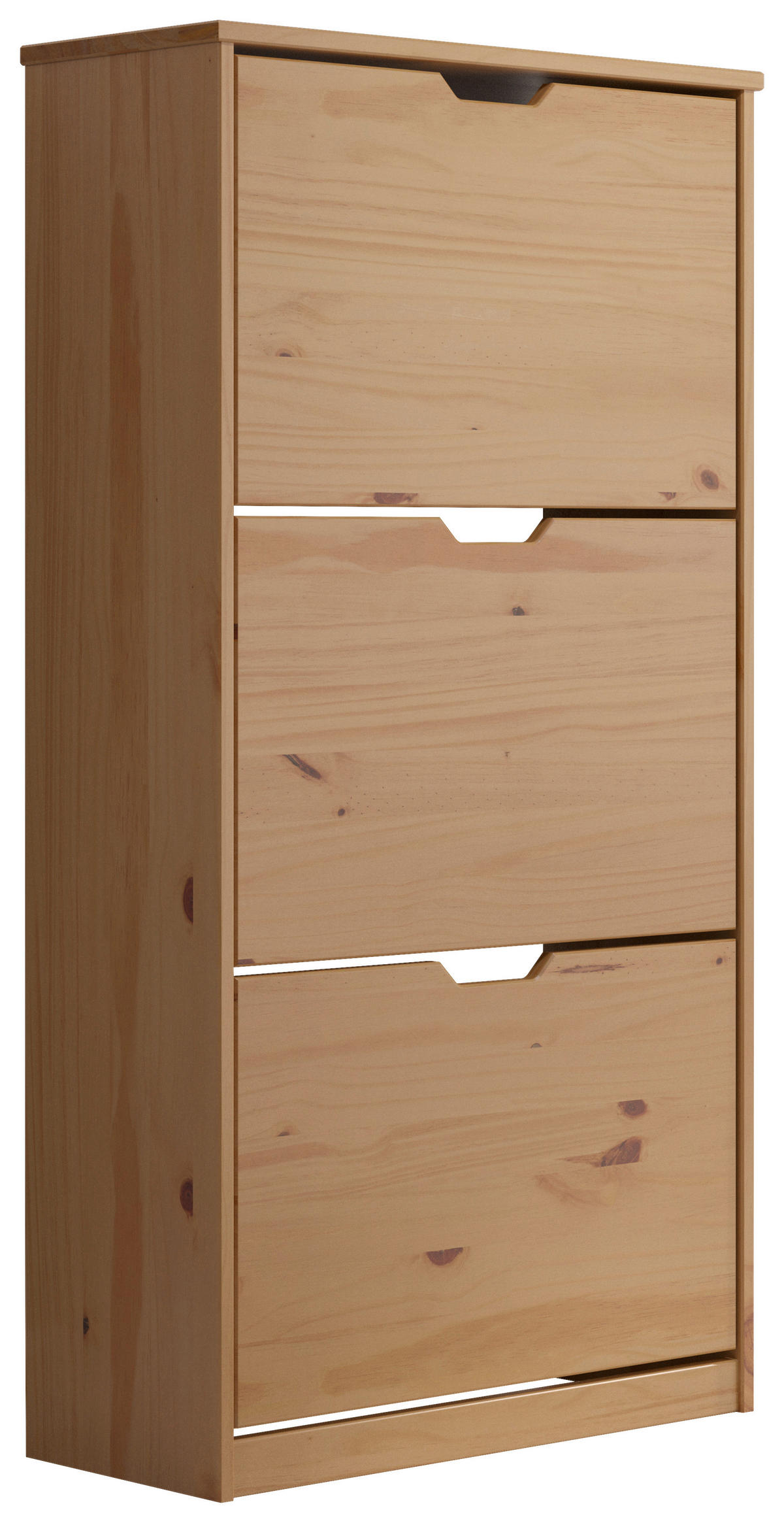 SCHUHKIPPER  in 60/114/25 cm  - Honig, MODERN, Holz (60/114/25cm)