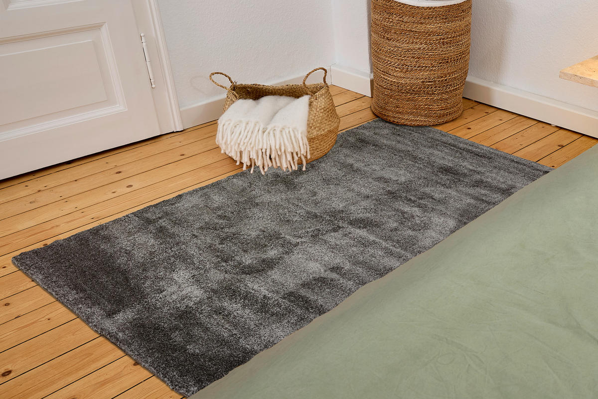 WEBTEPPICH 200/280 cm Sam Grau rechteckig  - Grau, Basics, Kunststoff (200/280cm) - Astra