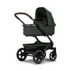 KINDERWAGENSET  Geo3 Mono  Forest Green  - Dunkelgrün/Grau, Basics, Textil/Metall (60/92-113/77-105cm) - Joolz