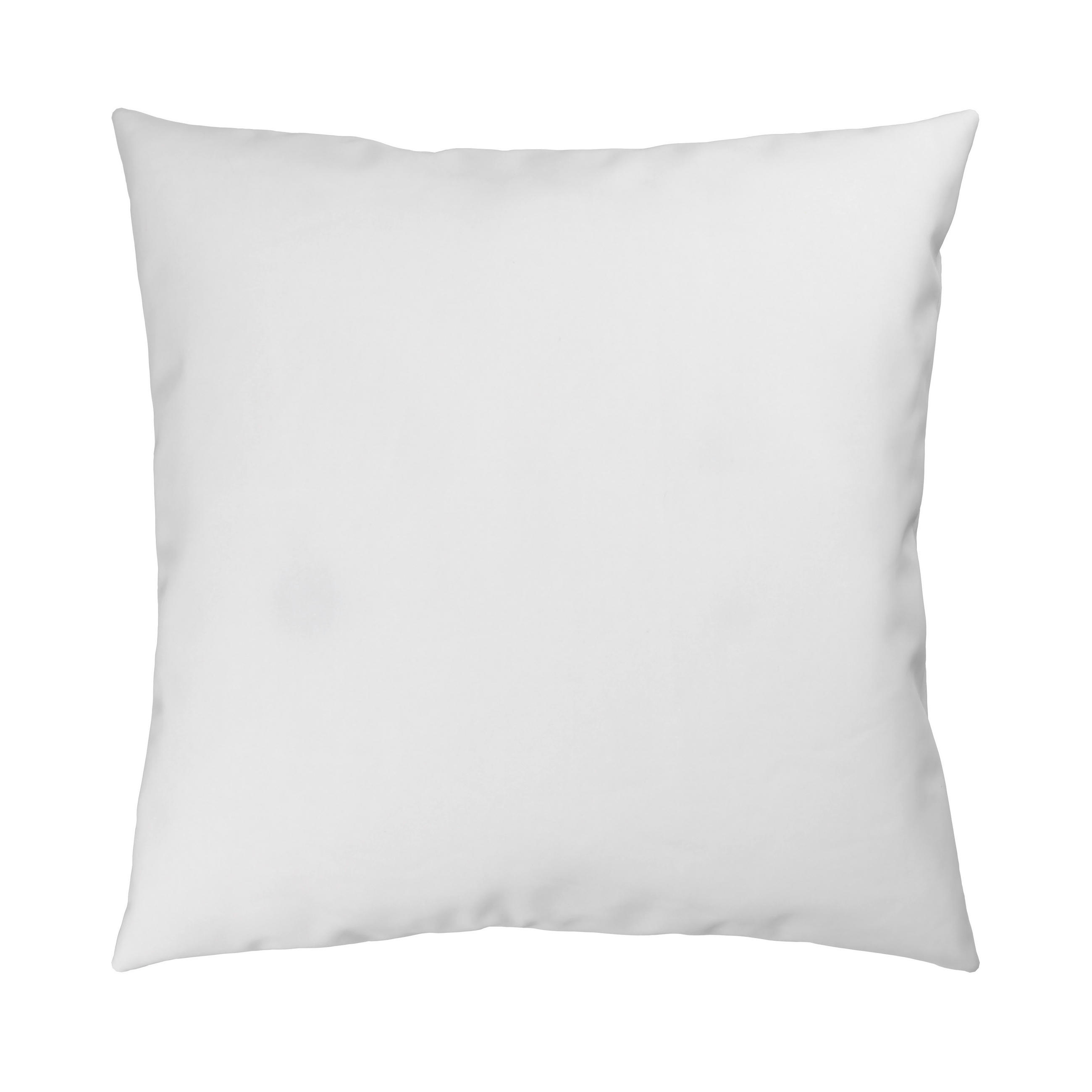 POVLAK NA POLŠTÁŘ, 50/50 cm, bavlna - bílá, Basics, textil (50/50cm) - Novel