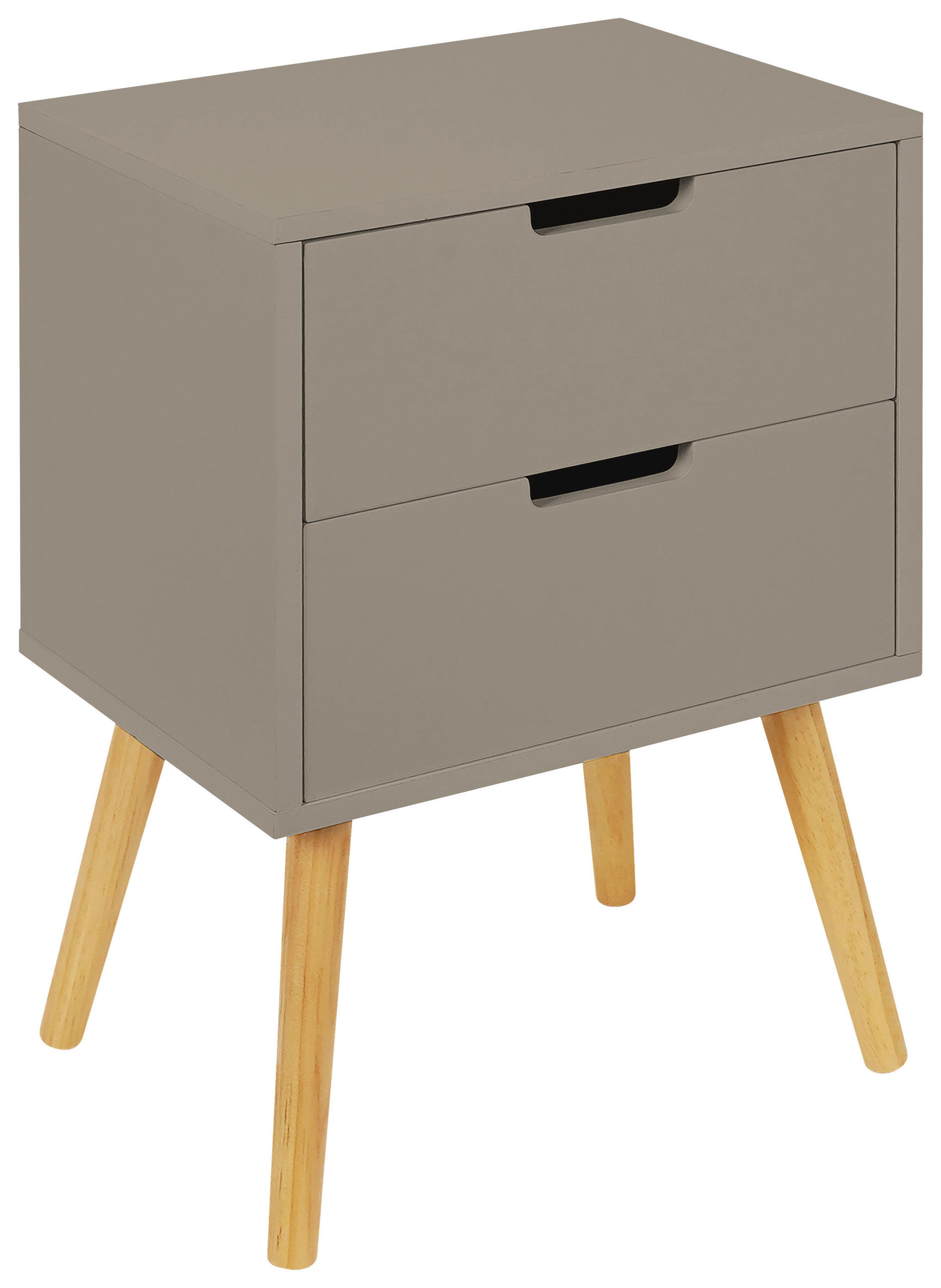 NACHTSCHRANK 40/60/30 cm Kiefer massiv  - Kaschmir/Naturfarben, Design, Holz/Holzwerkstoff (40/60/30cm) - Xora