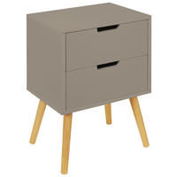 NACHTSCHRANK 40/60/30 cm Kiefer massiv  - Kaschmir/Naturfarben, Design, Holz/Holzwerkstoff (40/60/30cm) - Xora