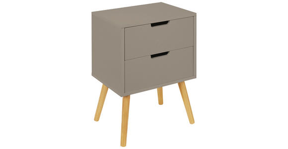NACHTSCHRANK 40/60/30 cm Kiefer massiv  - Kaschmir/Naturfarben, Design, Holz/Holzwerkstoff (40/60/30cm) - Xora