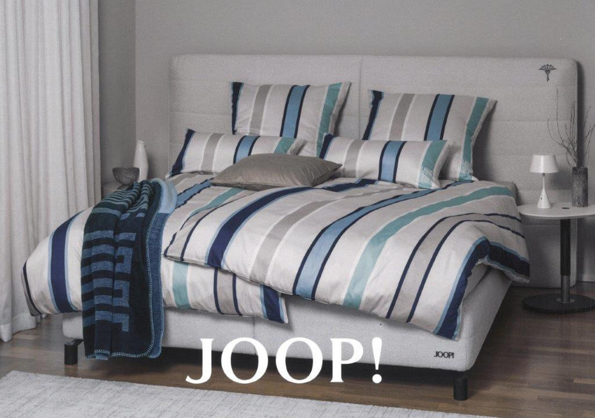 POSTELJINA S DVA LICA 140/200 cm  BANKS  - plava, Konvencionalno, tekstil (140/200cm) - Joop!